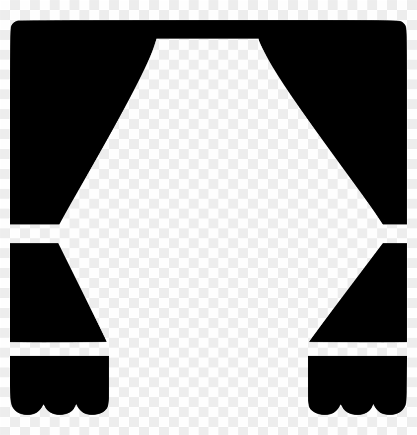 Png File Svg - Icon Curtain Clipart #1205965