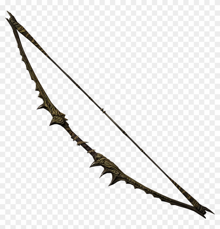-forsworn Bow Http - Bow And Arrow D&d Clipart