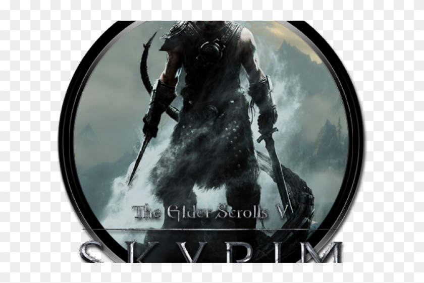 The Elder Scrolls Clipart Skyrim Png - Elder Scrolls V Skyrim Transparent Png #1206215