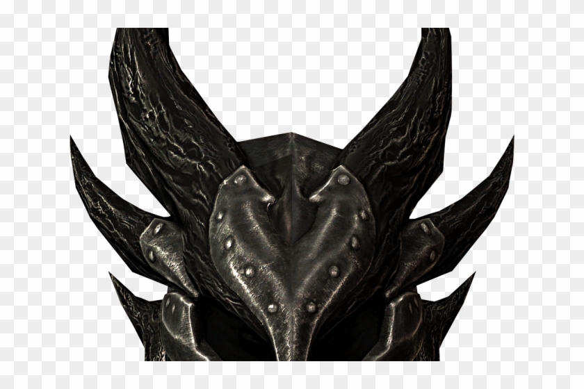 The Elder Scrolls Clipart Skyrim Png - Daedric Helmet Skyrim Transparent Png