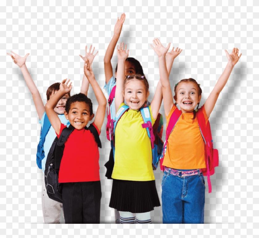 Free Png Download School Going Children Png Png Images - Kids Celebrating Clipart #1206262