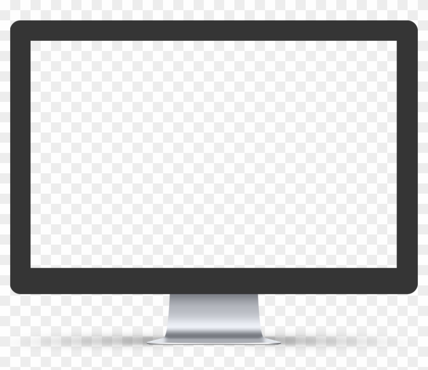 Website - Led Tv Frame Png Clipart #1206265