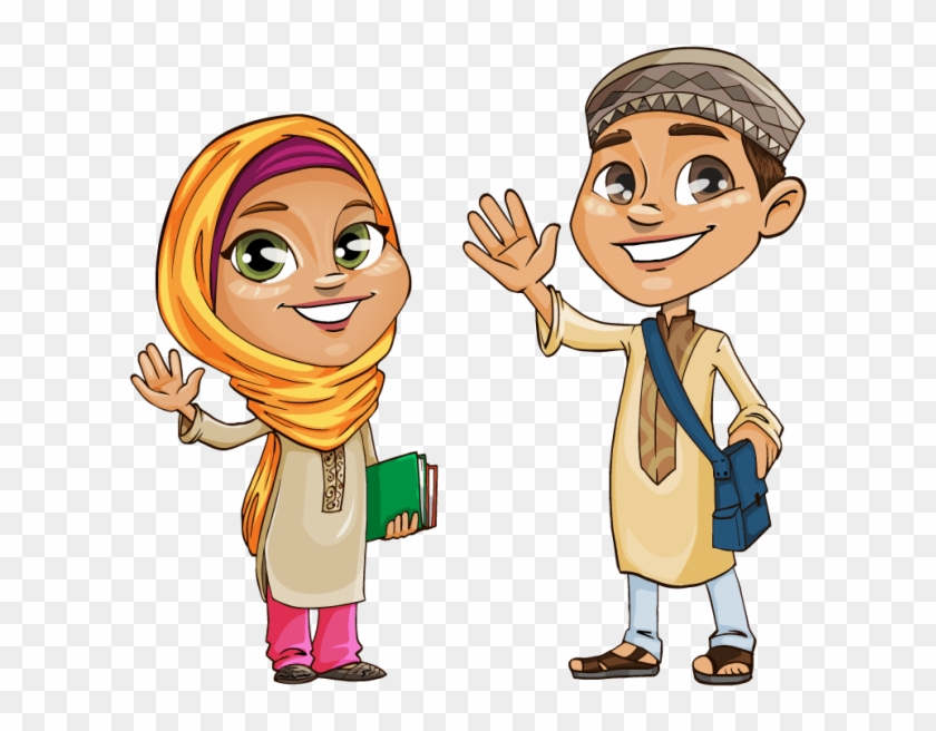 Free Png Download Children Vector Png Png Images Background - Islamic Kids Clipart