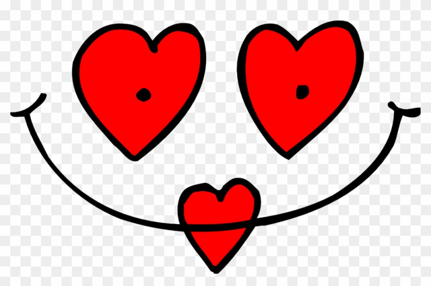 Clip Art Valentine Heart Svg - Clip Art Heart Eyes - Png Download #1206440