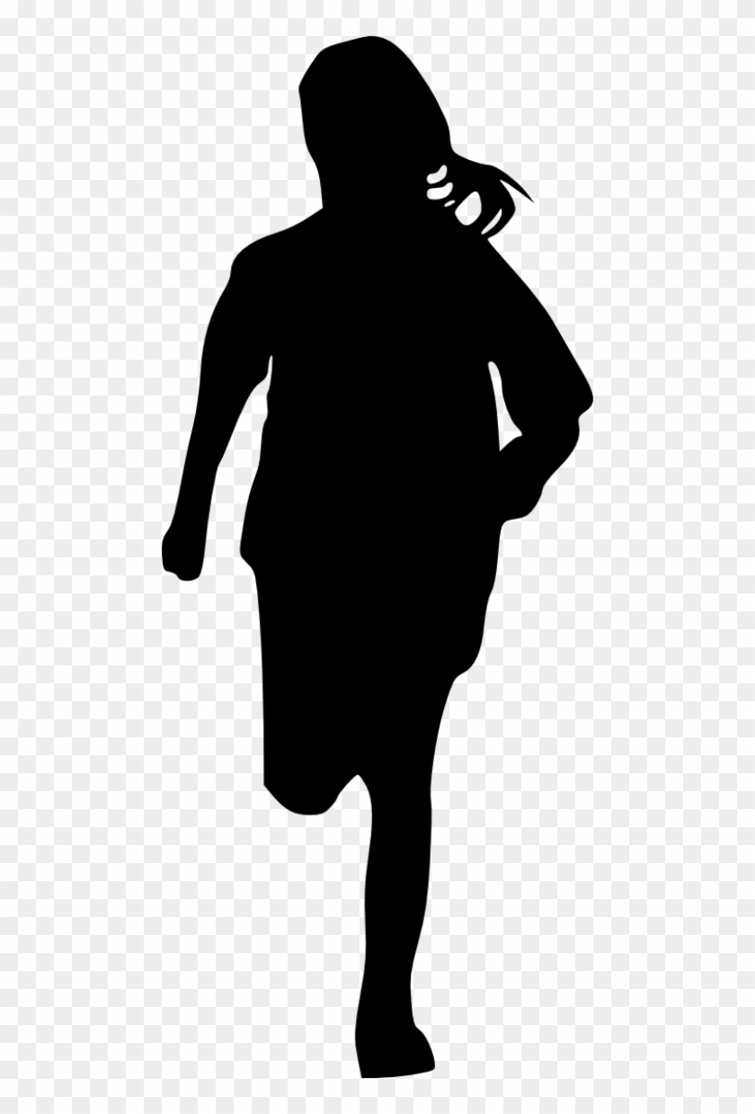 Free Png Kid Running Silhouette Png - Man Silhouette Walking Gif Clipart #1207137