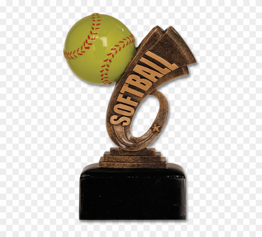 6″ Softball Headline Resin - College Softball Clipart #1207140