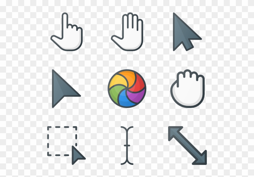 Selection & Cursors - Cursor Select Icon Clipart