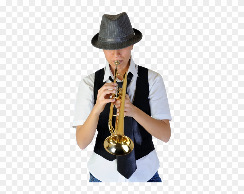 Share - Trumpet Player Png Clipart #1207291