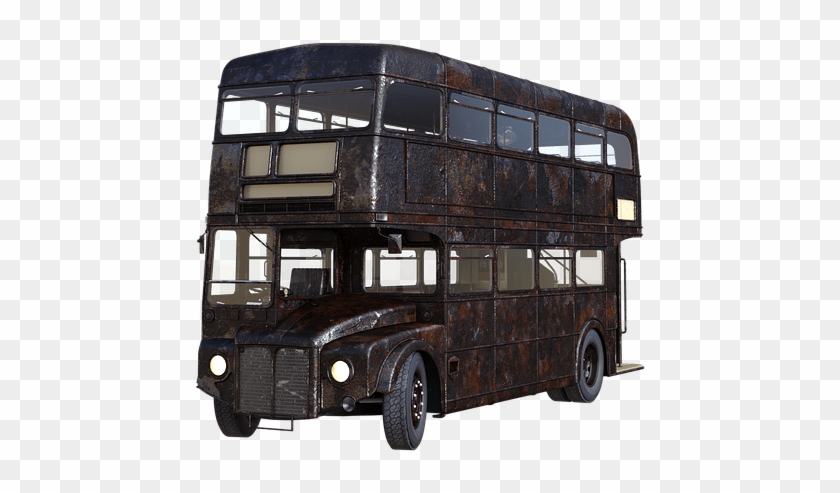 London Bus Rusty - Rusty Bus Png Clipart #1207451