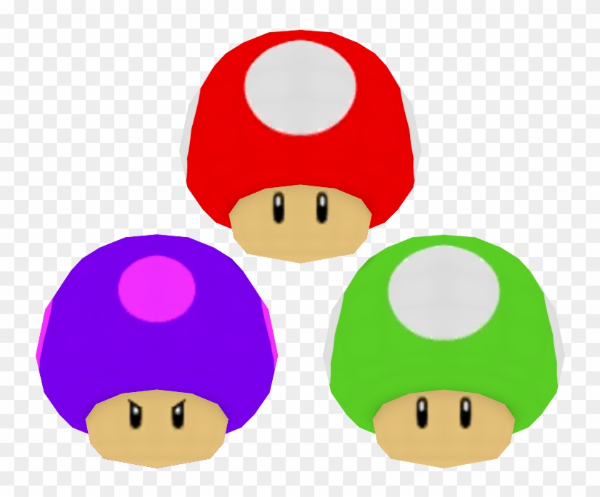 Mario Mushroom Png - Super Mario 3d Land Mushroom Clipart #1207881