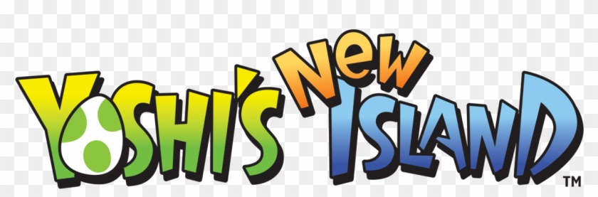Yoshi's New Island Logo Clipart #1208377