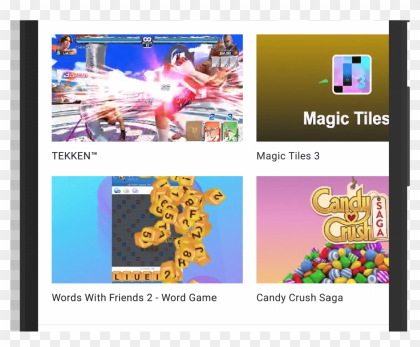 Arcade Tab In Google Play Games - Candy Crush Saga Clipart