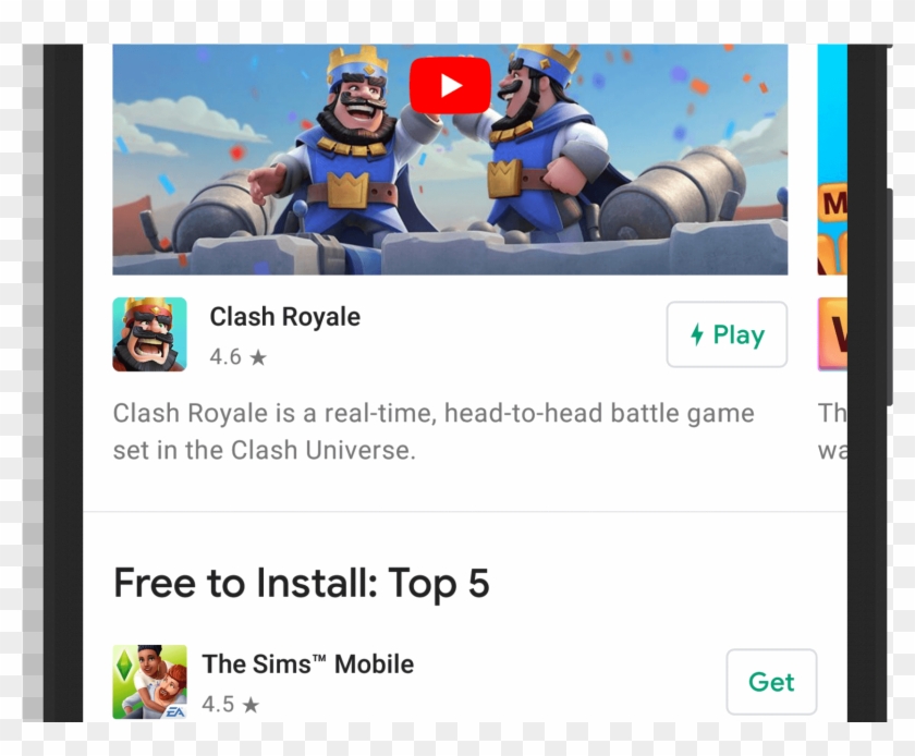 Instant Apps In Google Play Games - Google Play Clipart