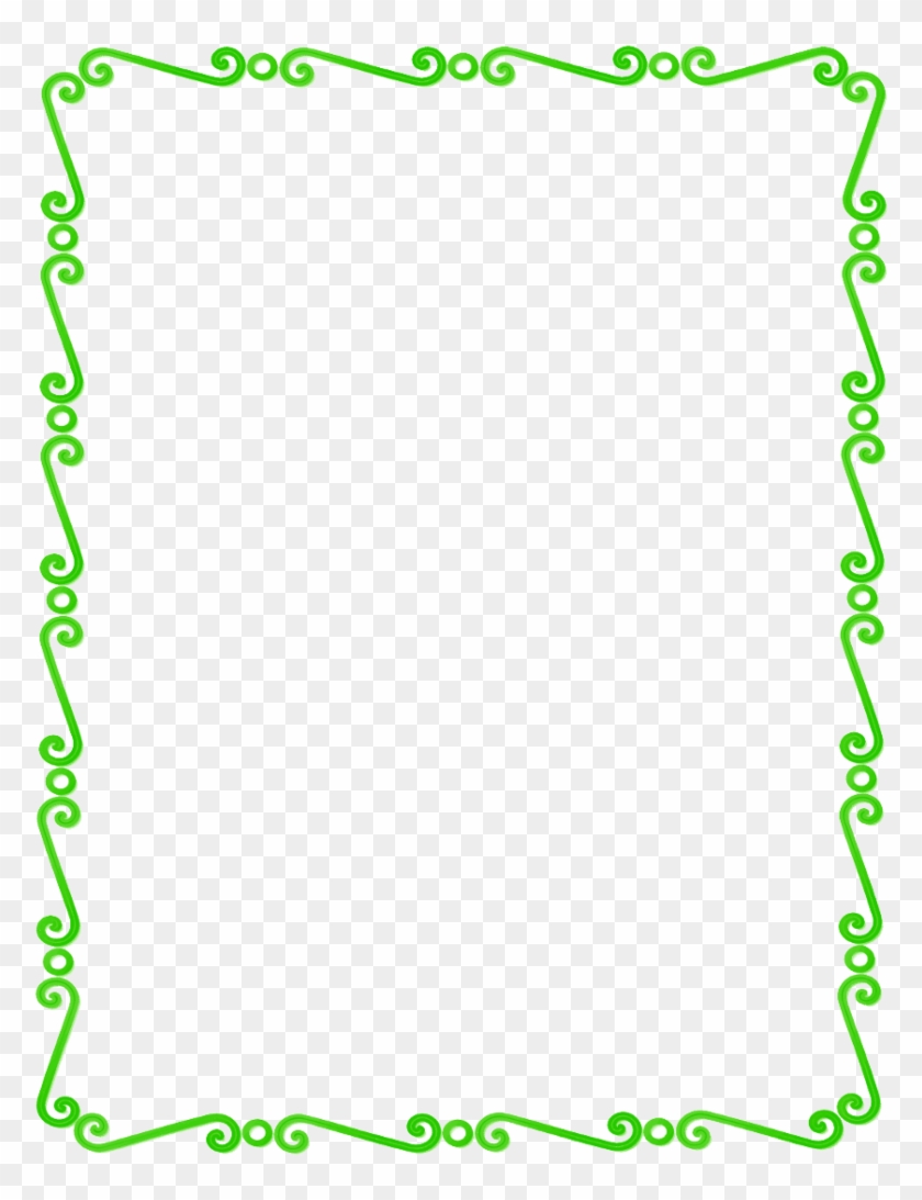 Lime Border Frame Png Pic - Poema Con Lenguaje Figurado Clipart #1208451