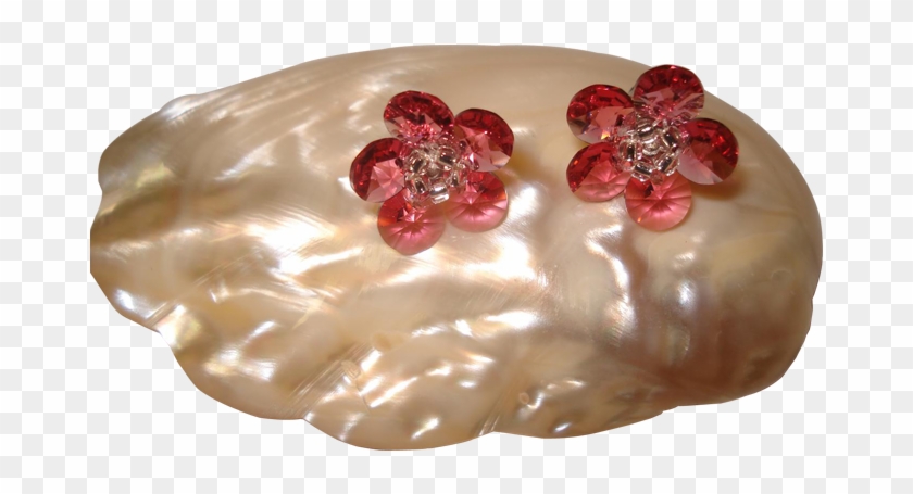 Earring-crystal - Chocolate Clipart #1208796