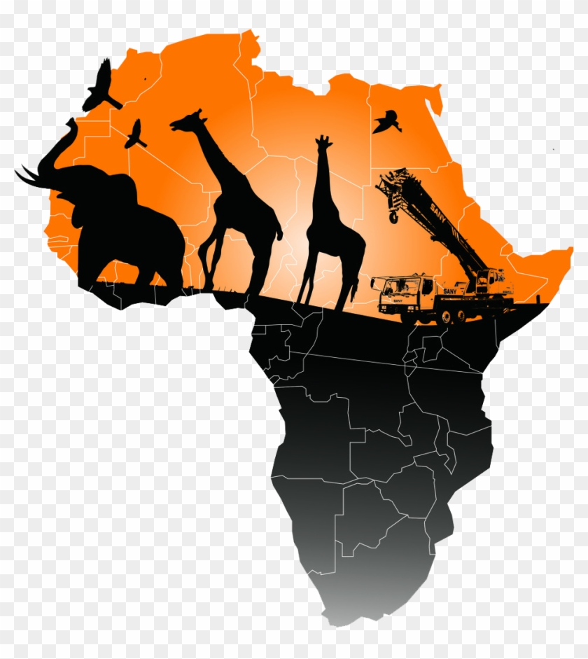 Map Of Africa Png Image - Map Of Africa Clipart #1208851