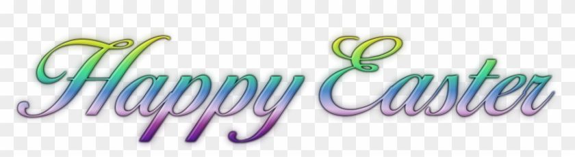 Posted On April 7, 2017 Full Size - Happy Easter Sunday Words Clipart