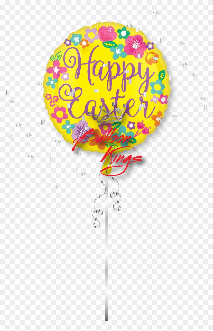 Floral Happy Easter - Circle Clipart #1209103