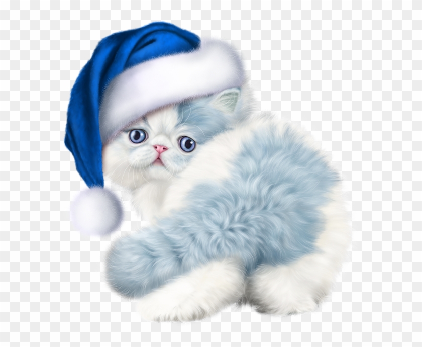 Christmas Kitten Png - Анимация Кошка Clipart