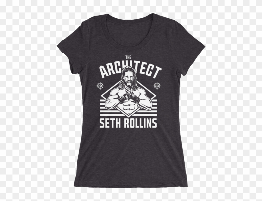 Seth Rollins "the Artchitect" Tri Blend Women's T Shirt - Peruvian Puff Pepper T Shirt Clipart