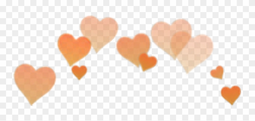 1000 X 636 5 - Orange Tumblr Hearts Clipart #1210015