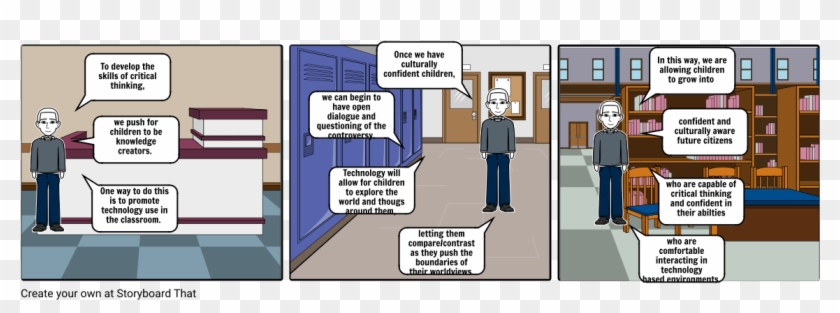 Empowering Thinking - Cartoon Clipart