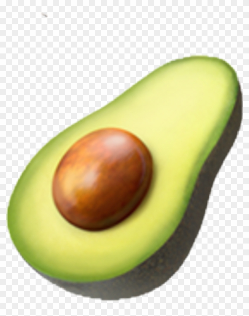Iphone Emoji Freetoedit Remixit Avocado - Avocado Emoji Png Clipart