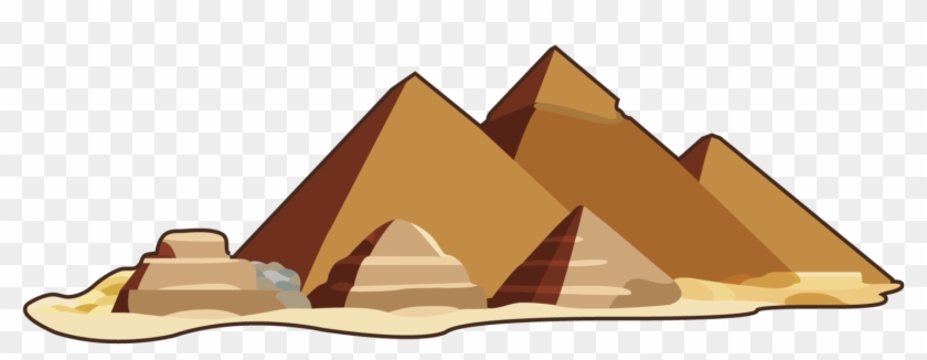 Pyramid Png - Pyramid Of Giza Png Clipart #1210990