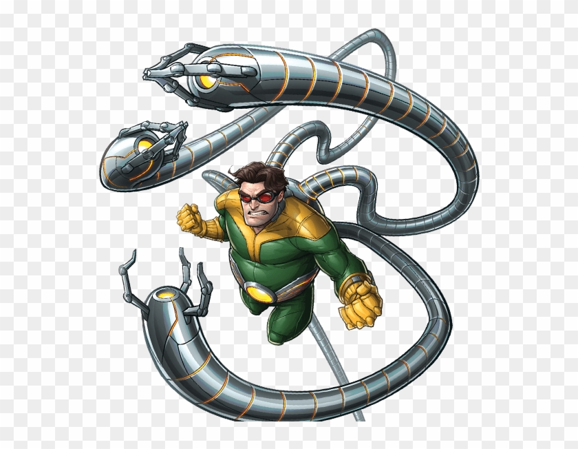 Doctor Octopus - Marvel Spiderman Doctor Octopus Clipart #1211187