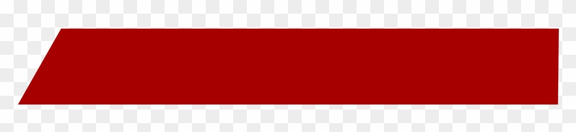1600 X 400 15 - Red Straight Line Png Clipart