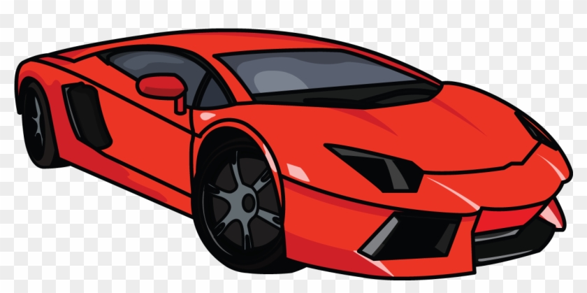 Transparent Download Drawing Lambo - Lamborghini Car Drawing Clipart