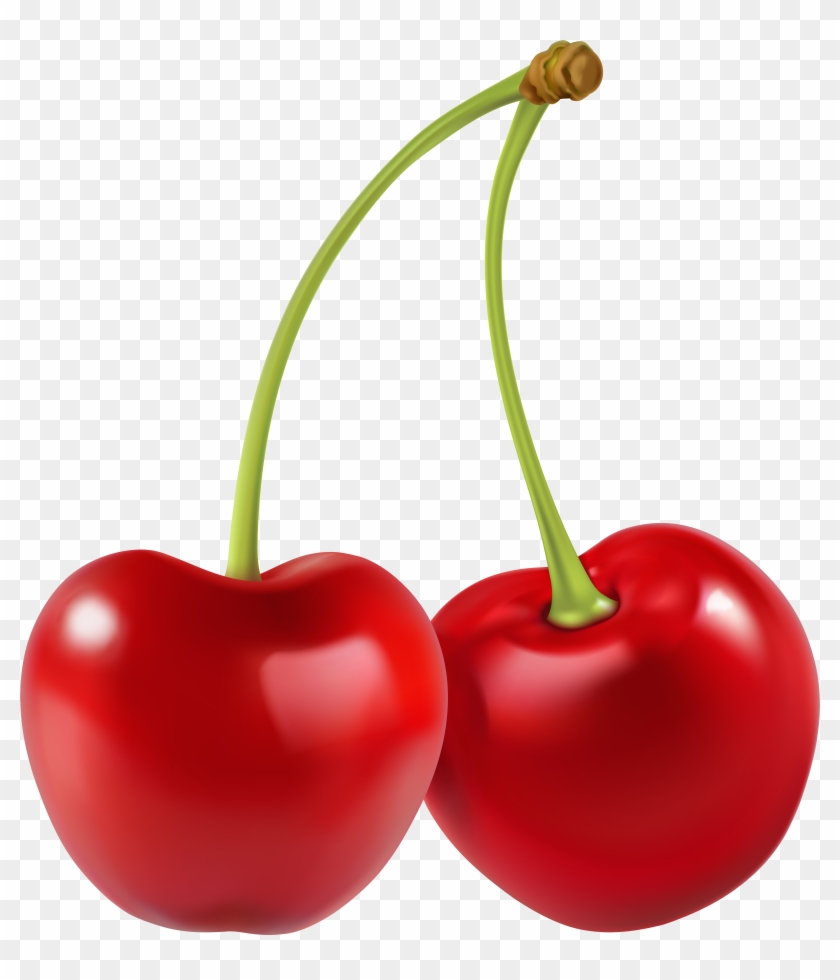 Two Cherries Png Clip Art Image Transparent Png #1211796