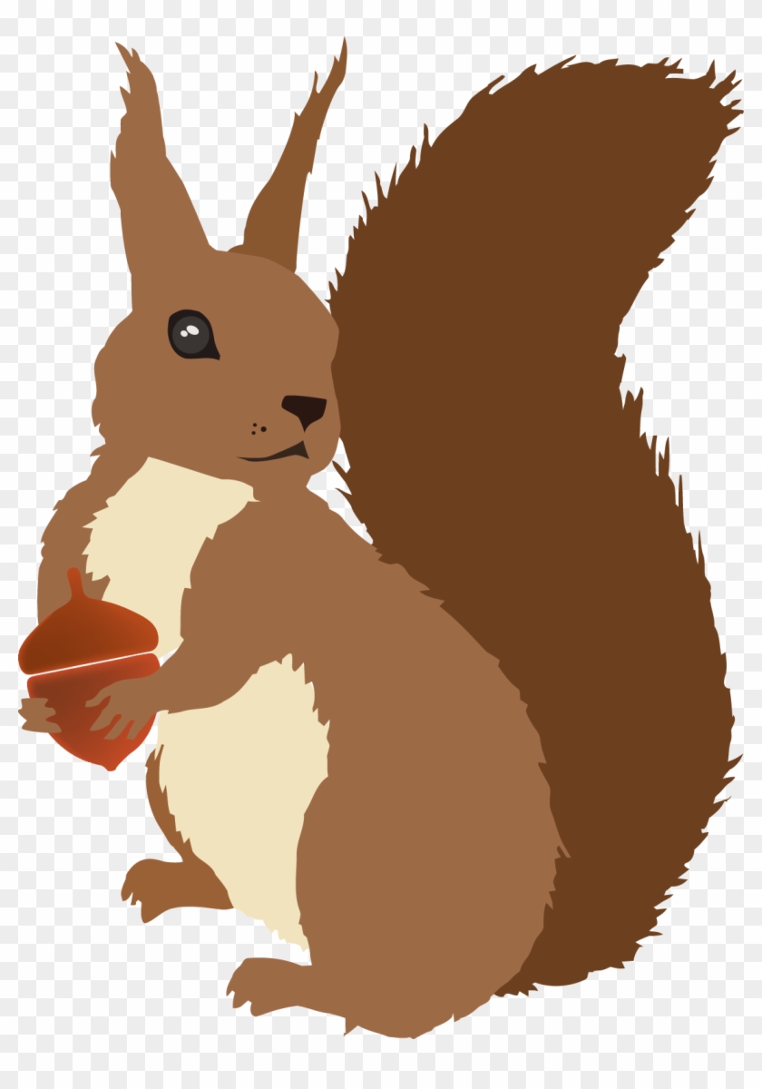 1133 X 1565 12 - Transparent Squirrel Vector Png Clipart