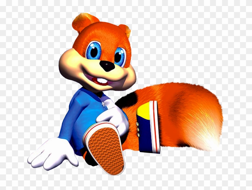 Conker The Squirrel 05 - Conker's Bad Fur Day Transparent Clipart #1212557
