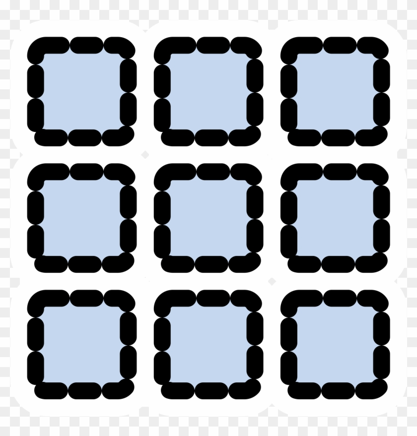 This Free Icons Png Design Of Primary Math Matrix Clipart #1212593