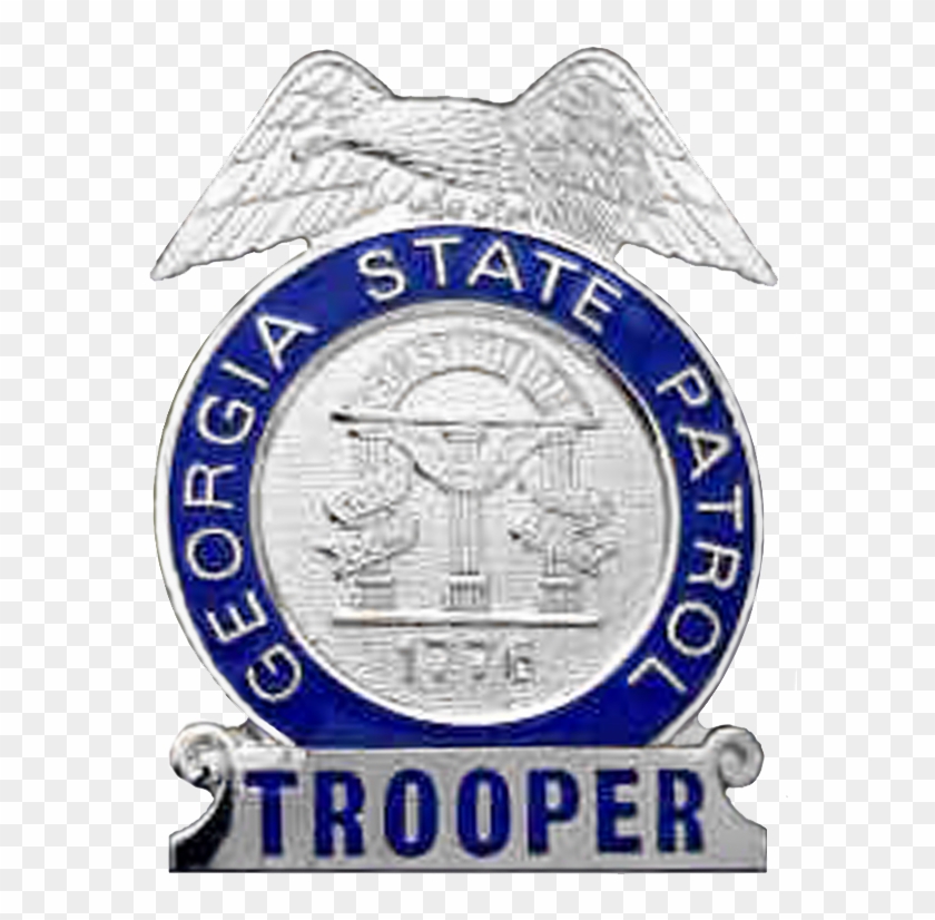 Trooper Badge - Georgia State Trooper Badge Clipart #1212621