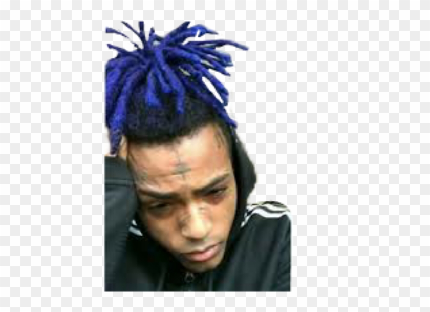 Lien Direct, 2018/04/7/1517148077 Picsart 01 28 03 - Xxxtentacion With Blue Hair Clipart #1212829
