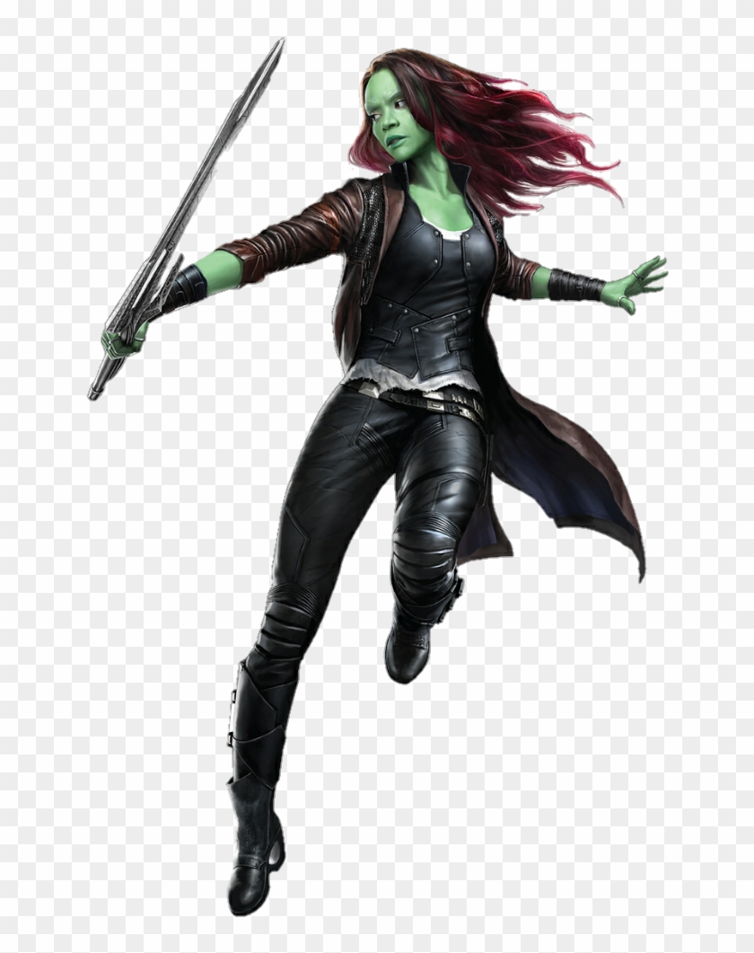 Avengers Infinity War Png - Infinity War Gamora Marvel Clipart #1212946