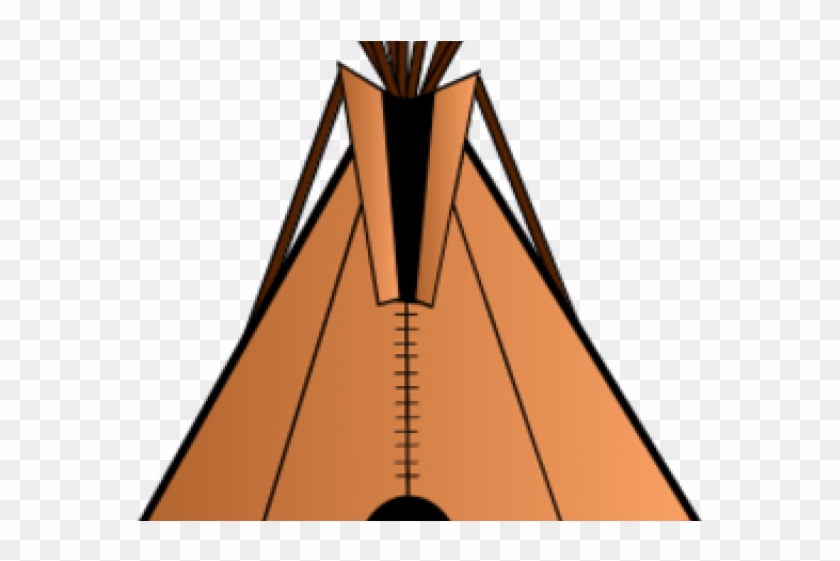Campfire Clipart Indian - Teepee Clip Art - Png Download #1213123