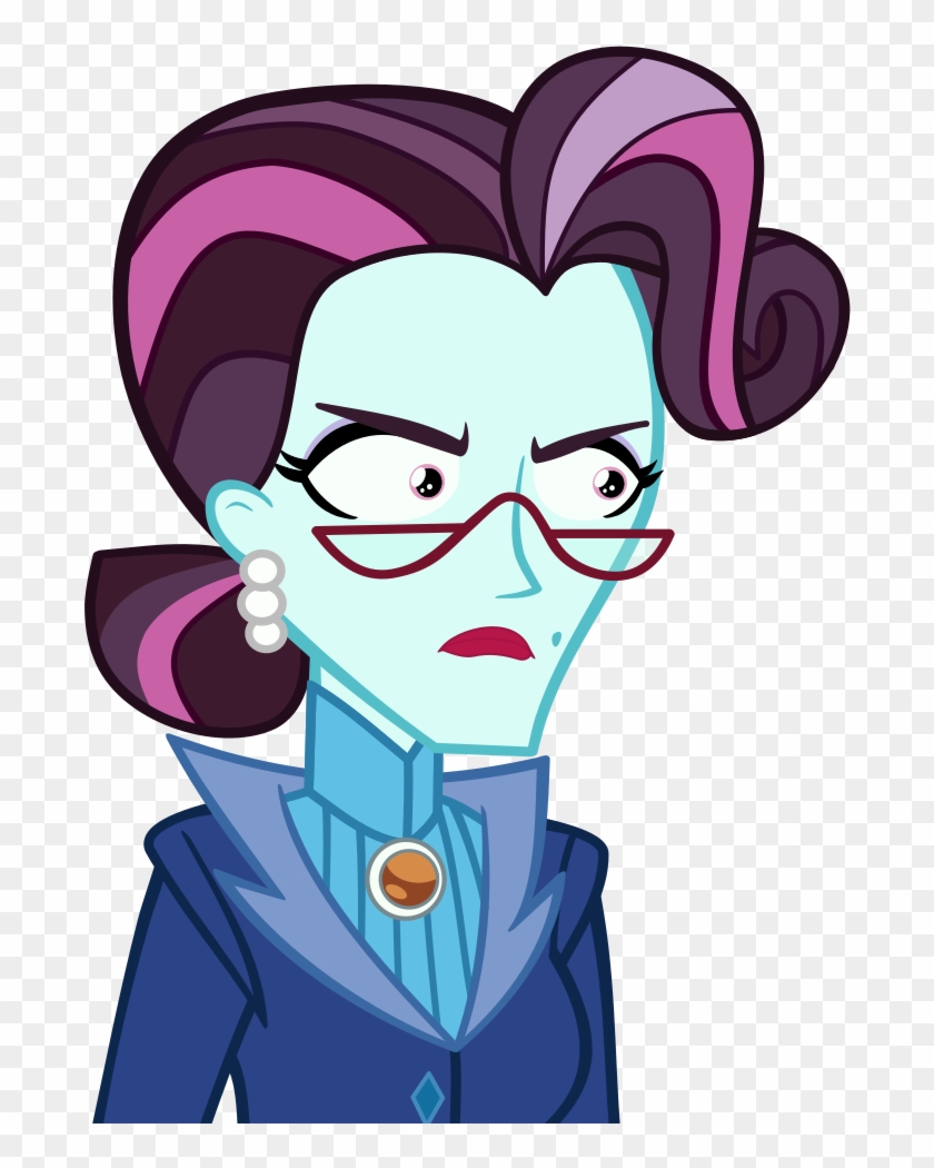 Angry, Artist Needed, Equestria Girls, Glare, Principal - Principal Cinch Clipart
