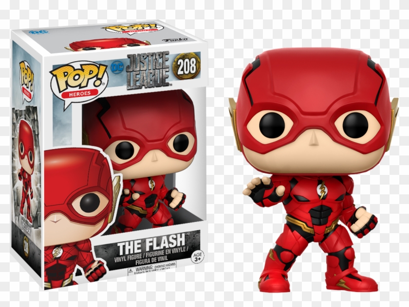 Justice League - Funko Pop Flash Justice League Clipart #1213696