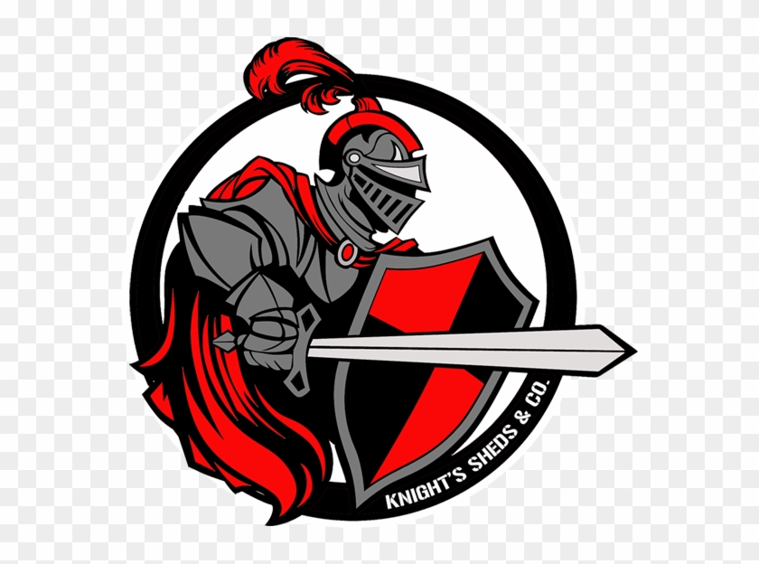 S Sheds - Red Knight Logo Clipart