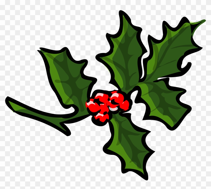 This Free Icons Png Design Of Holly Branch Clipart