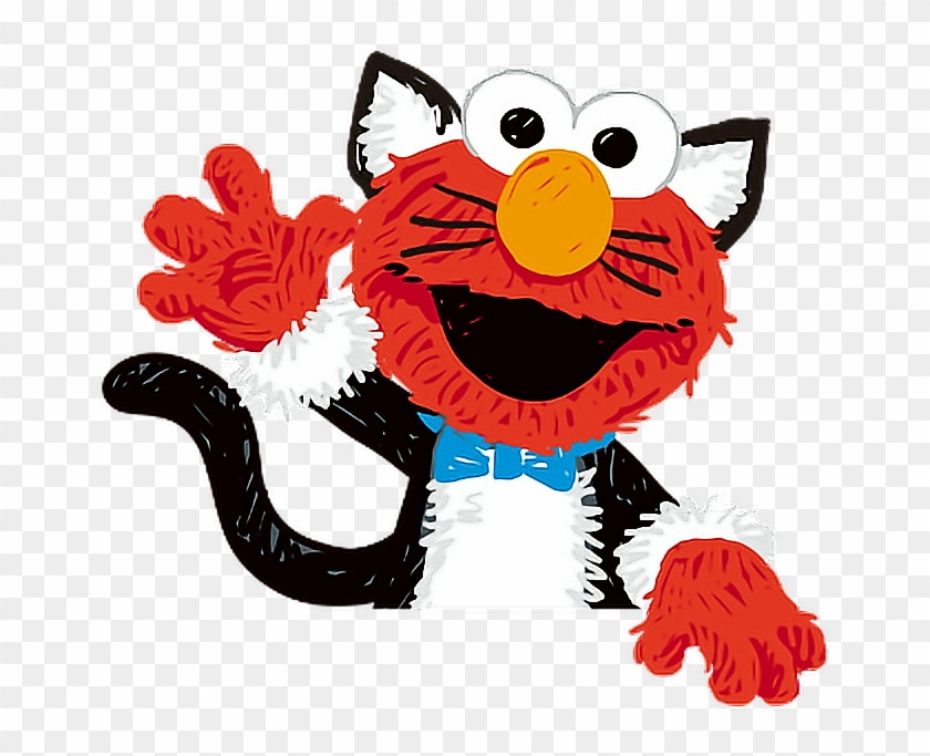 Cute Elmo Sesamestreet Trickortreat Halloween Cosplay - Sesame Street Clipart