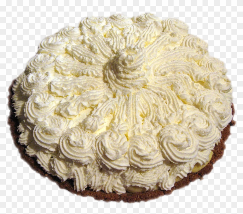 Celebratory Banana Cream Pie Crop Clipart