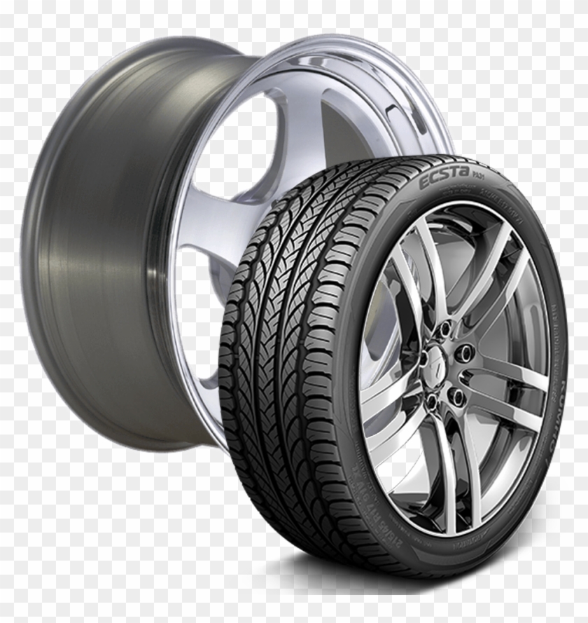 Tire Clipart Semi Tire - Kumho 235 55 18 - Png Download #1214256