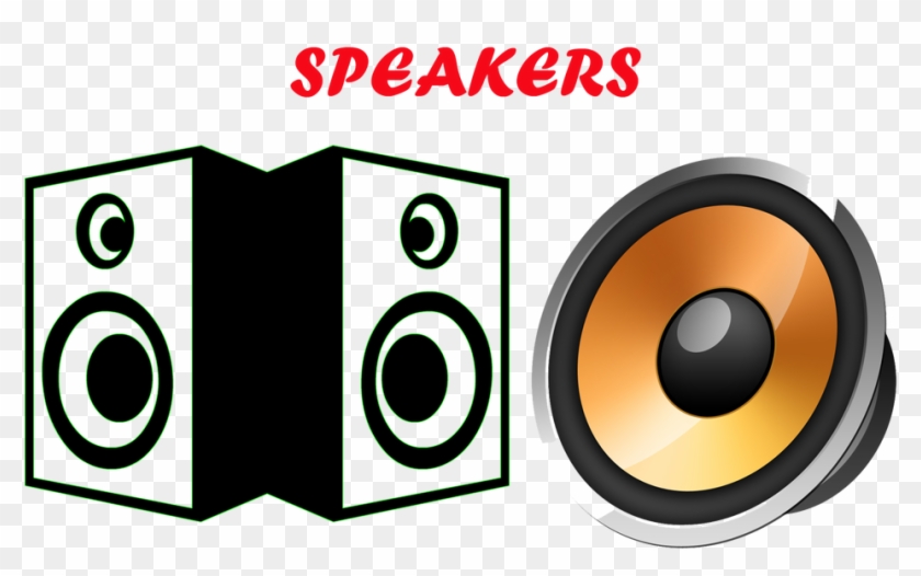 Computer Speakers Png Pic - Speakers Clipart Png Transparent Png #1214503