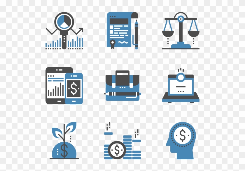 Analytics And Investment - Iconos Corporativos Clipart