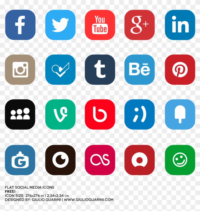 2000 X 2000 7 - Social Media Icon Hd Png Clipart #1214740