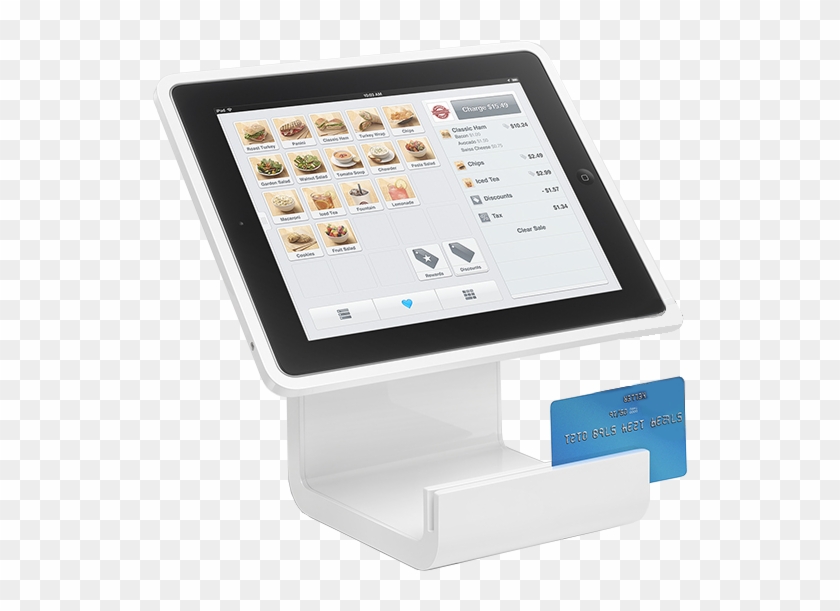 Ipad Square Stand - Square Payment Clipart